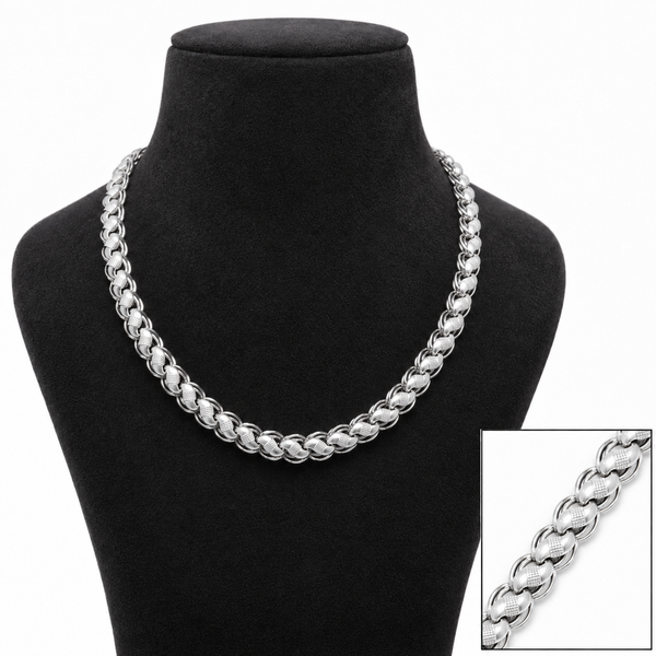 Chunky Silver Chain Necklace – Stylish Jewellery for Men & Women